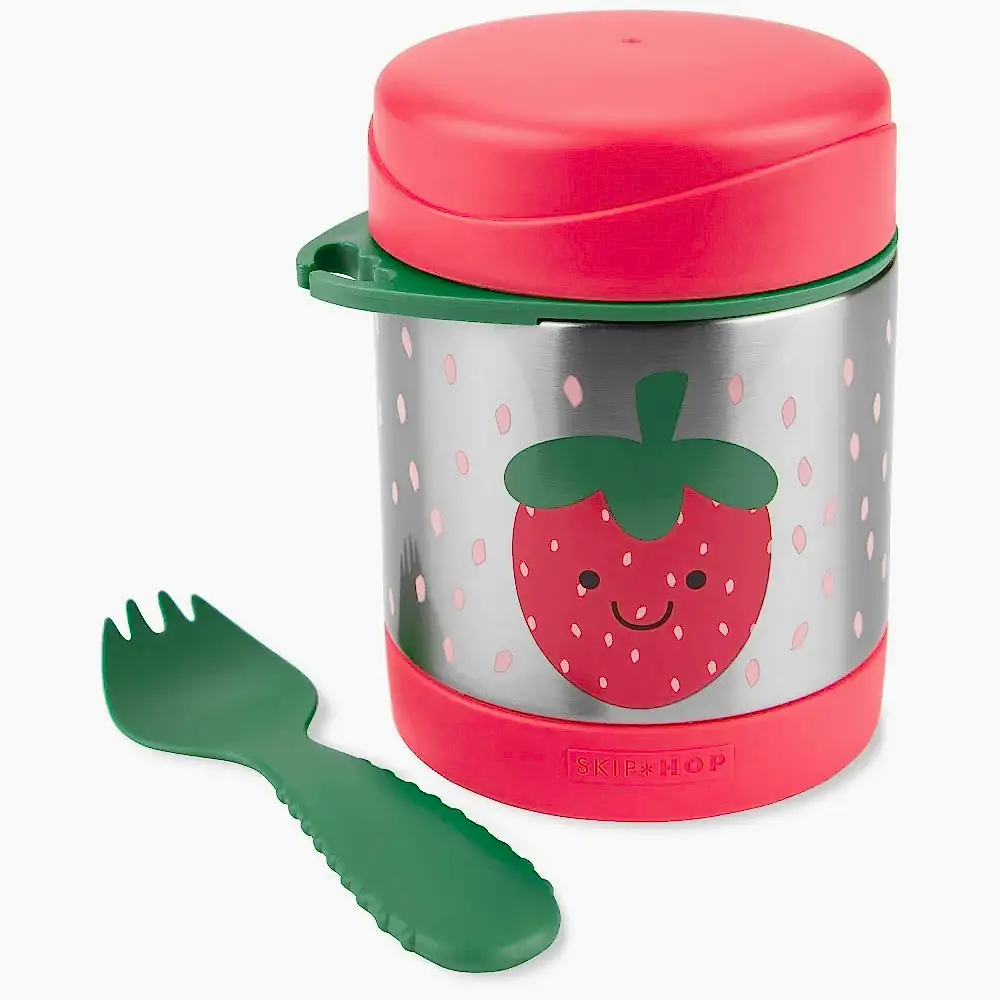 Skip Hop Spark Style Paslanmaz Çelik Termos Çilek STD