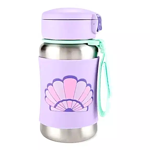 Skip Hop Spark Style Pipetli Paslanmaz Çelik Suluk Deniz Kabuğu STD