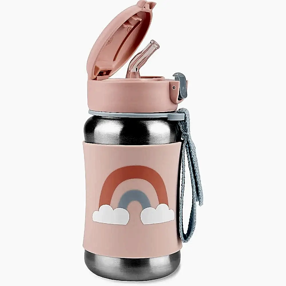 Skip Hop Spark Style Pipetli Paslanmaz Çelik Suluk Gökkuşağı STD
