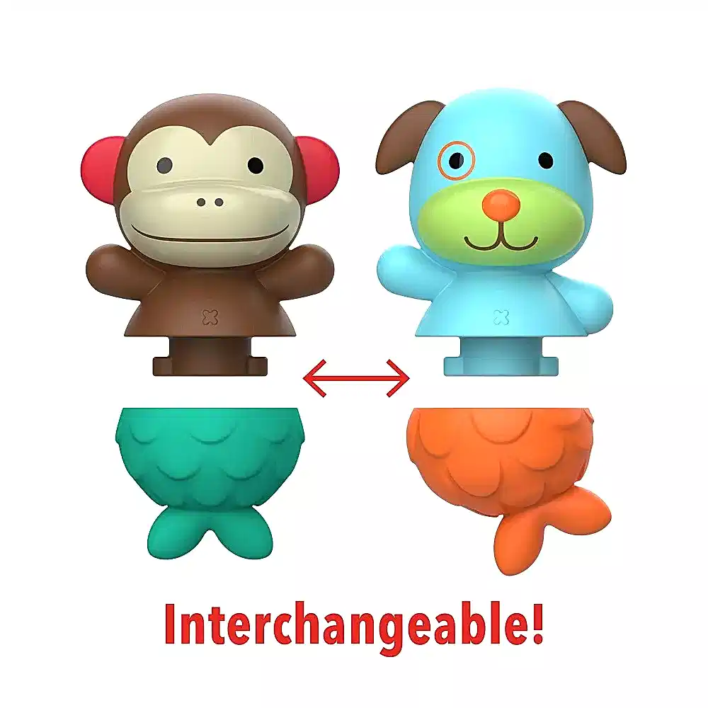 Skip Hop Zoo Banyo Oyuncağı Maymun - Köpek