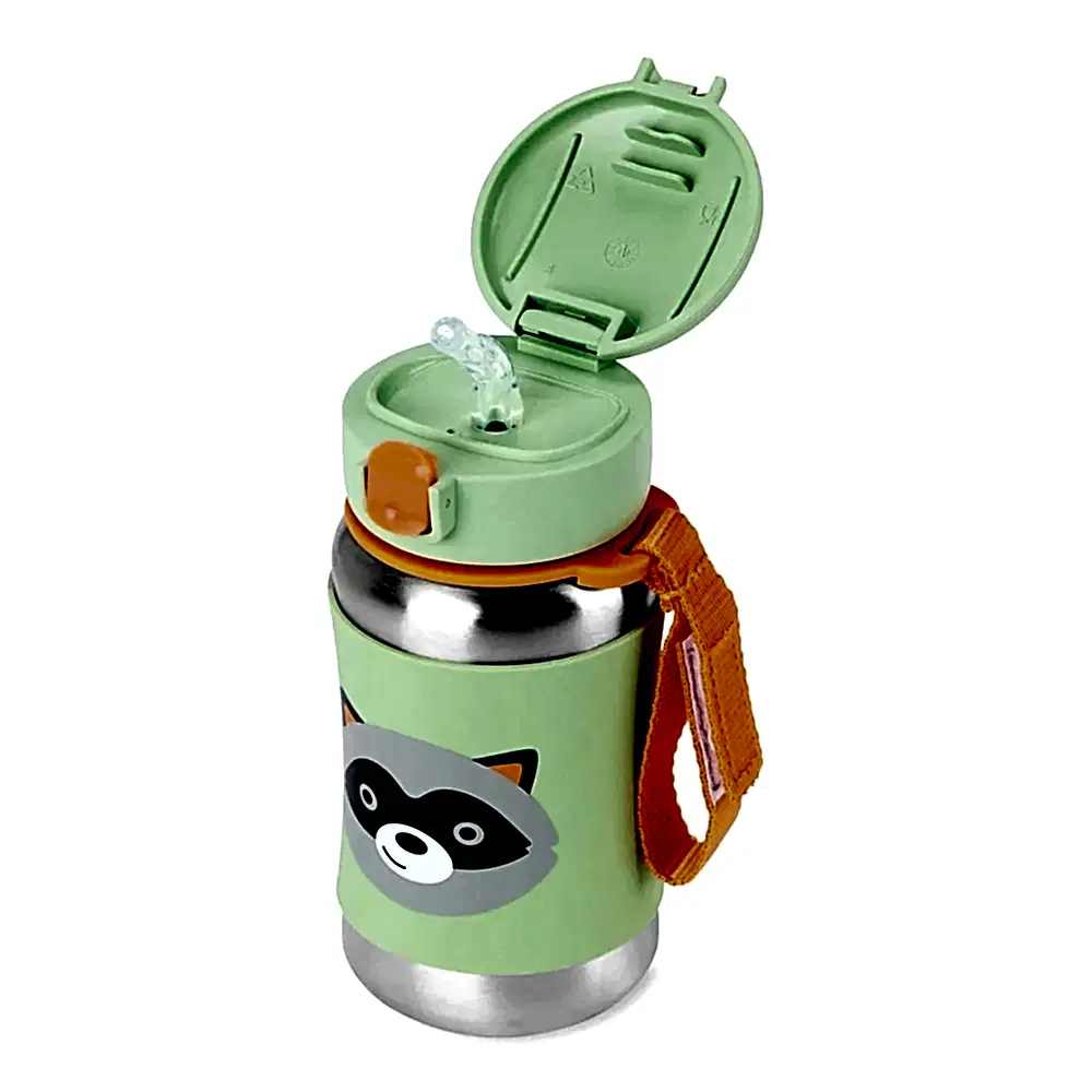 Skip Hop Zoo Paslanmaz Çelik Suluk Rakun