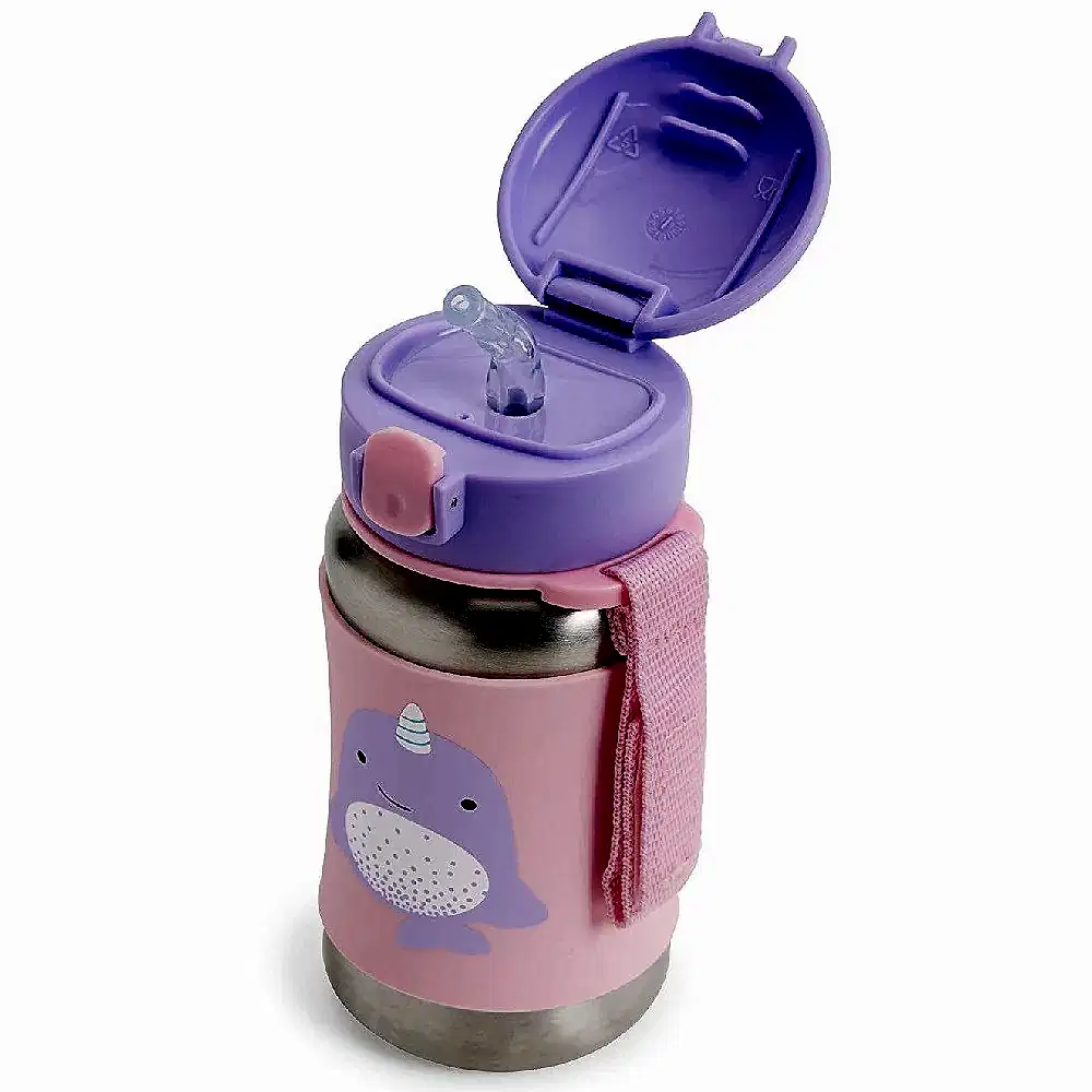 Skip Hop Zoo Pipetli Paslanmaz Çelik Suluk Narwhal STD