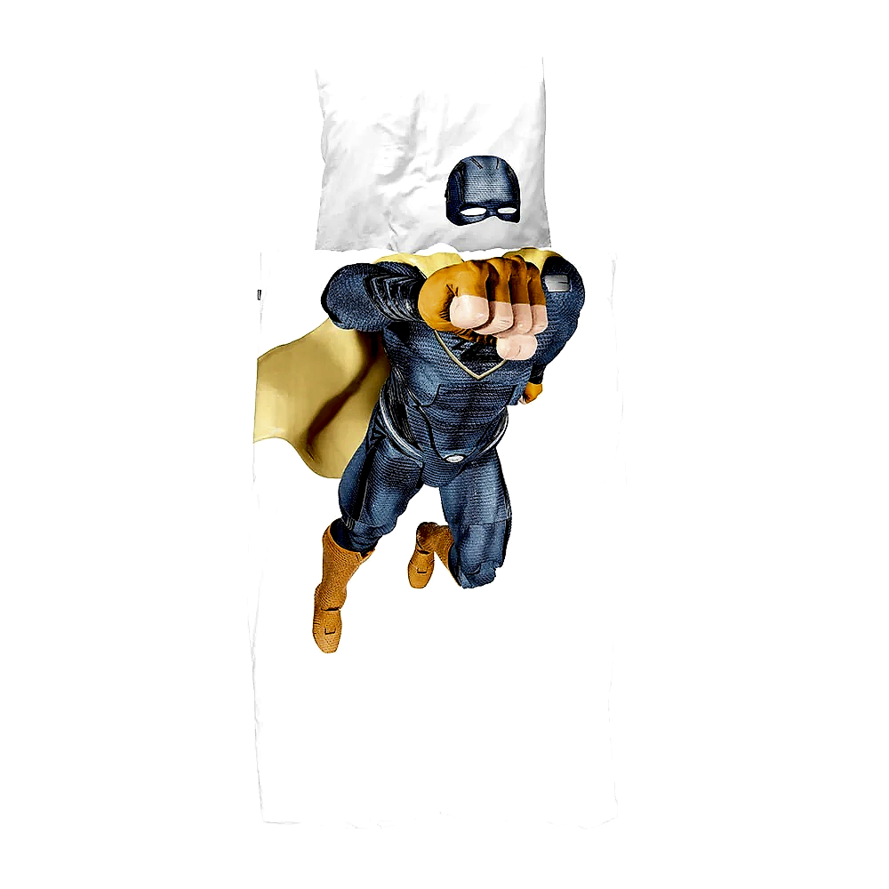 Snurk Nevresim Takımı 100*140 cm - Super Hero Blue