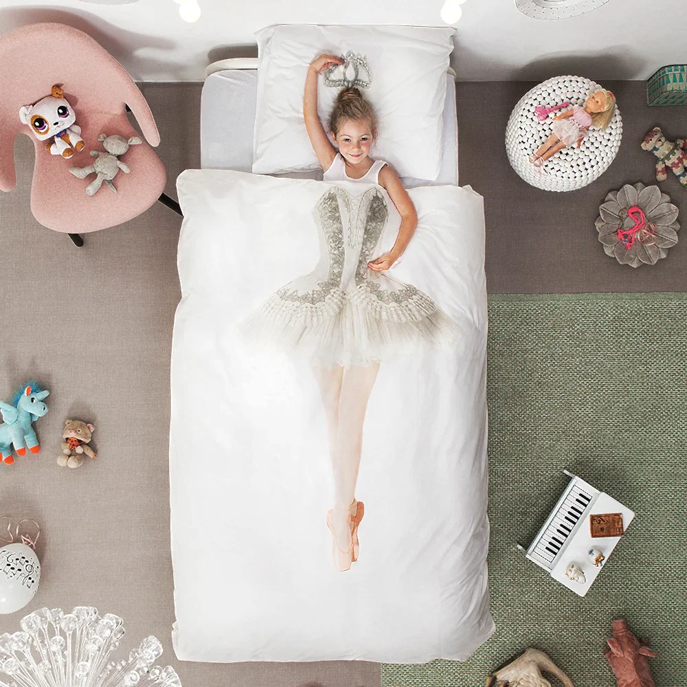 Snurk Nevresim Takımı 135*200 cm - Ballerina STD