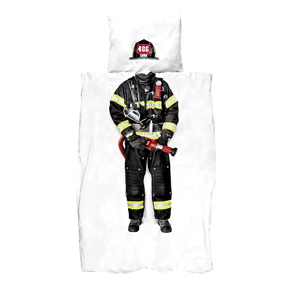 Snurk Nevresim Takımı 135*200 cm - Firefighter STD