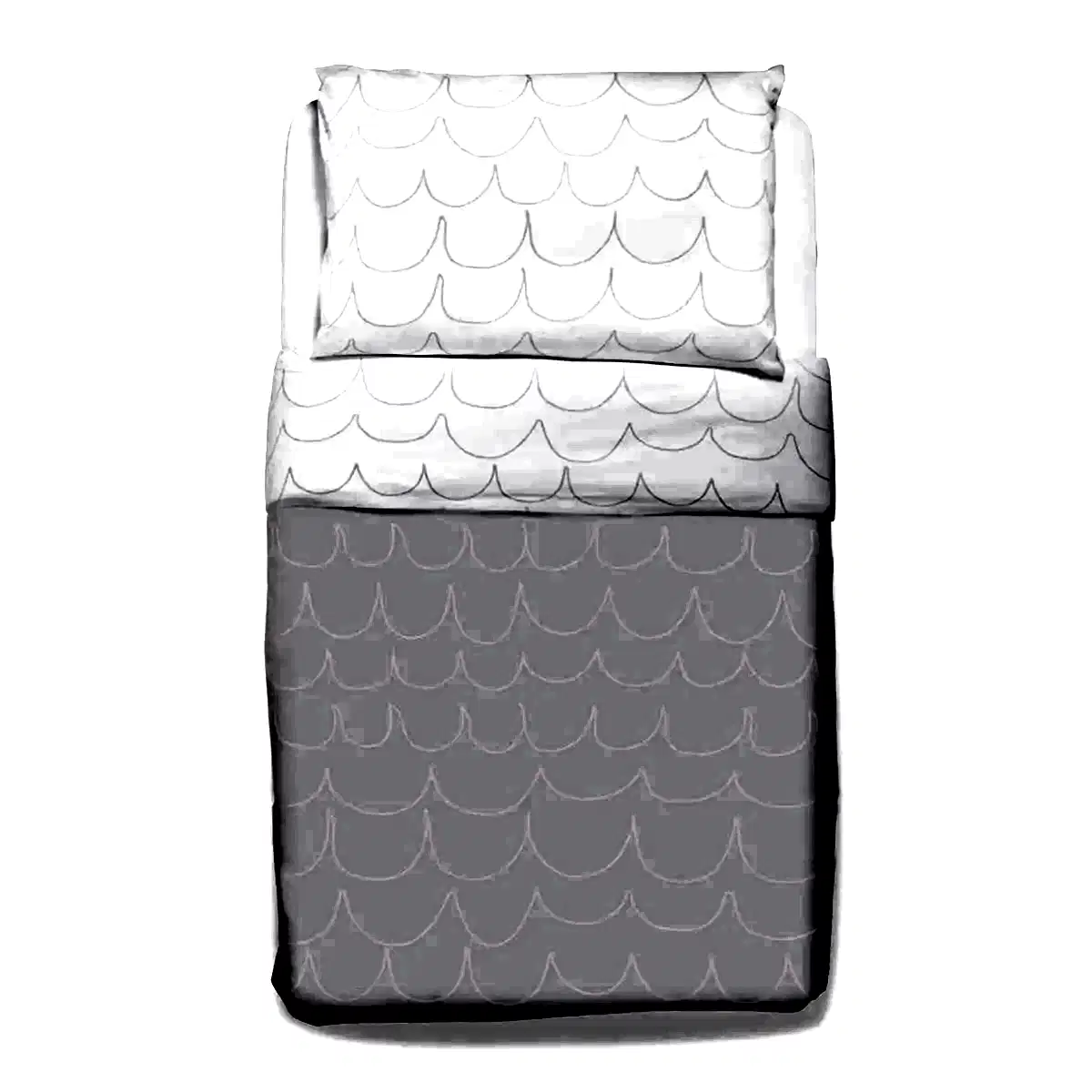 Snüz Uyku Seti 100x120 cm - Wave Rose STD