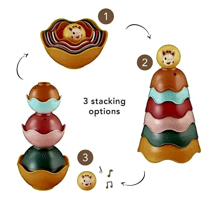 Sophie la Girafe Stacking Dizme Oyuncağı STD