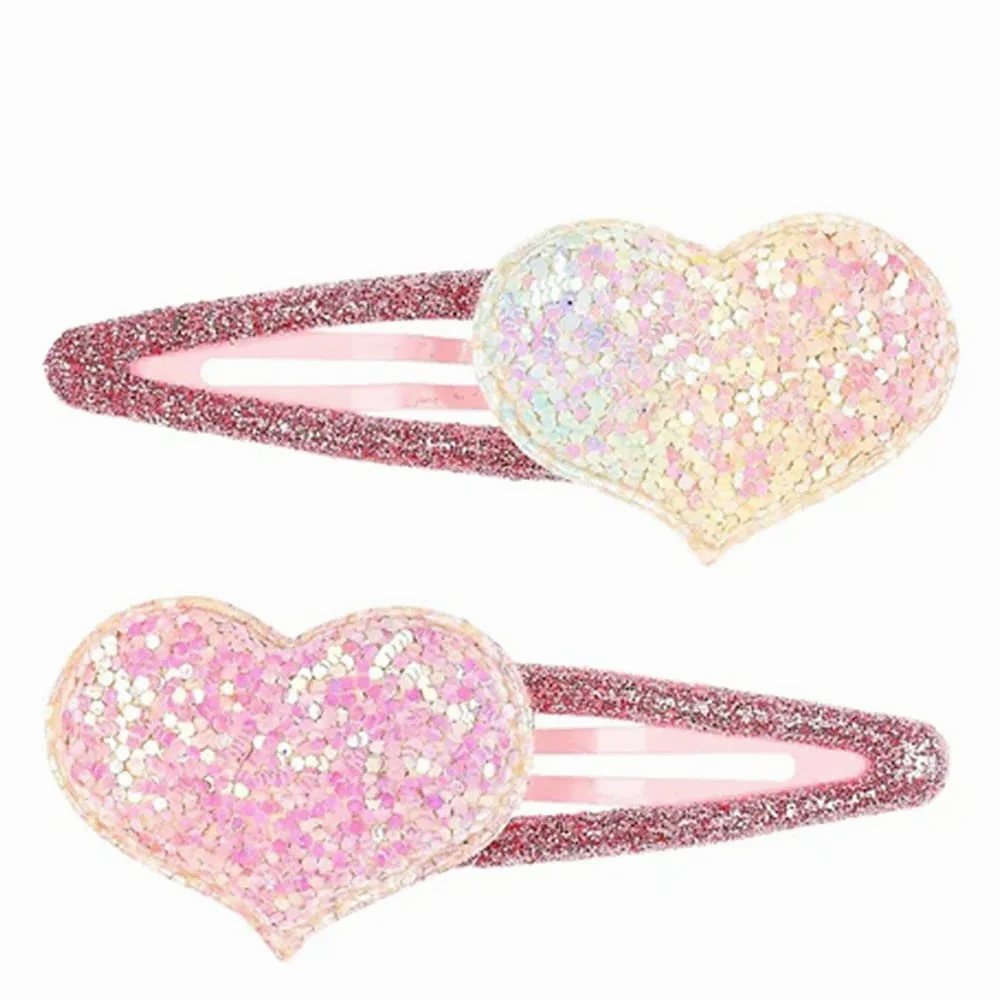 Souza Parlak Kalp Klipsli Toka