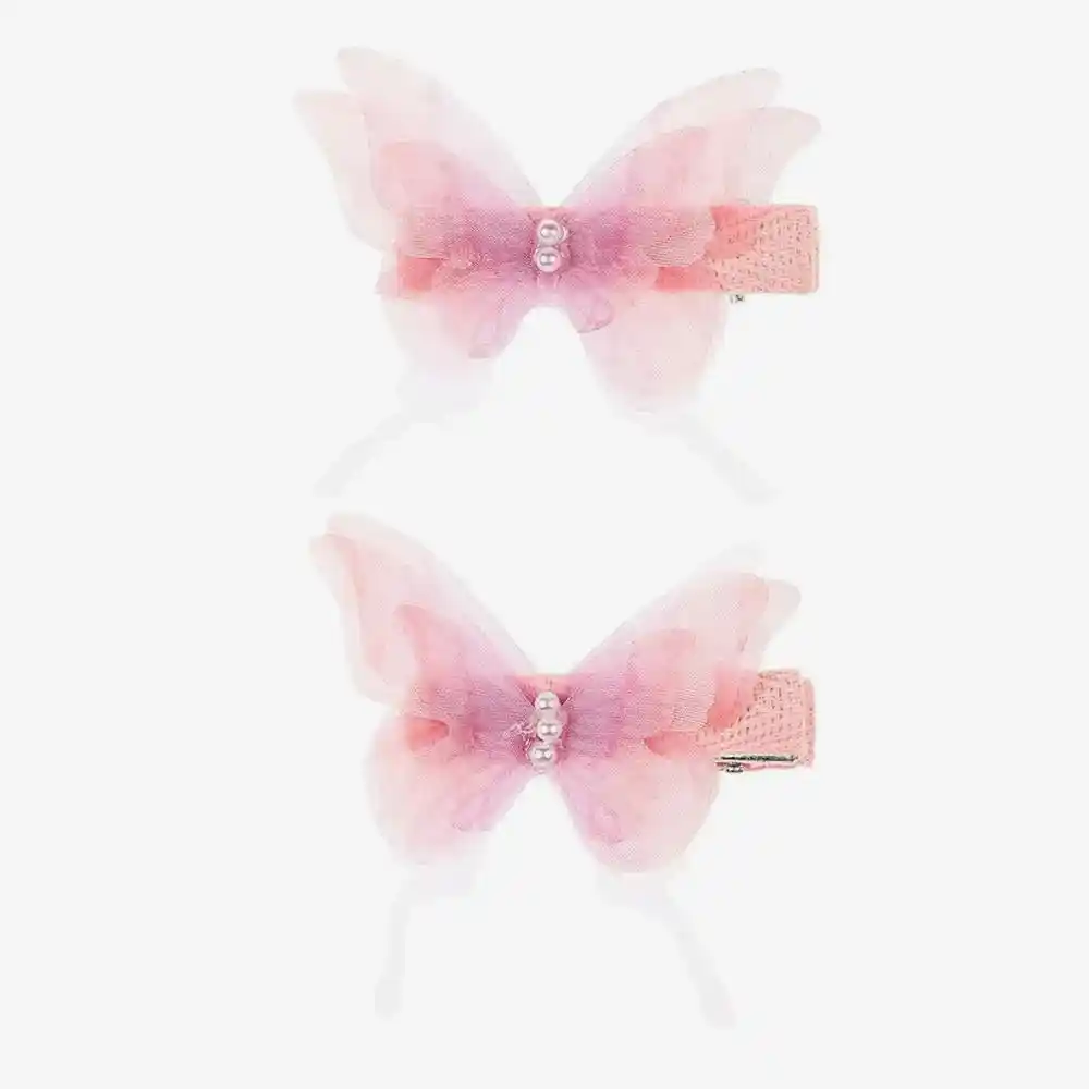 Souza Tül Kelebek Klipsli Toka