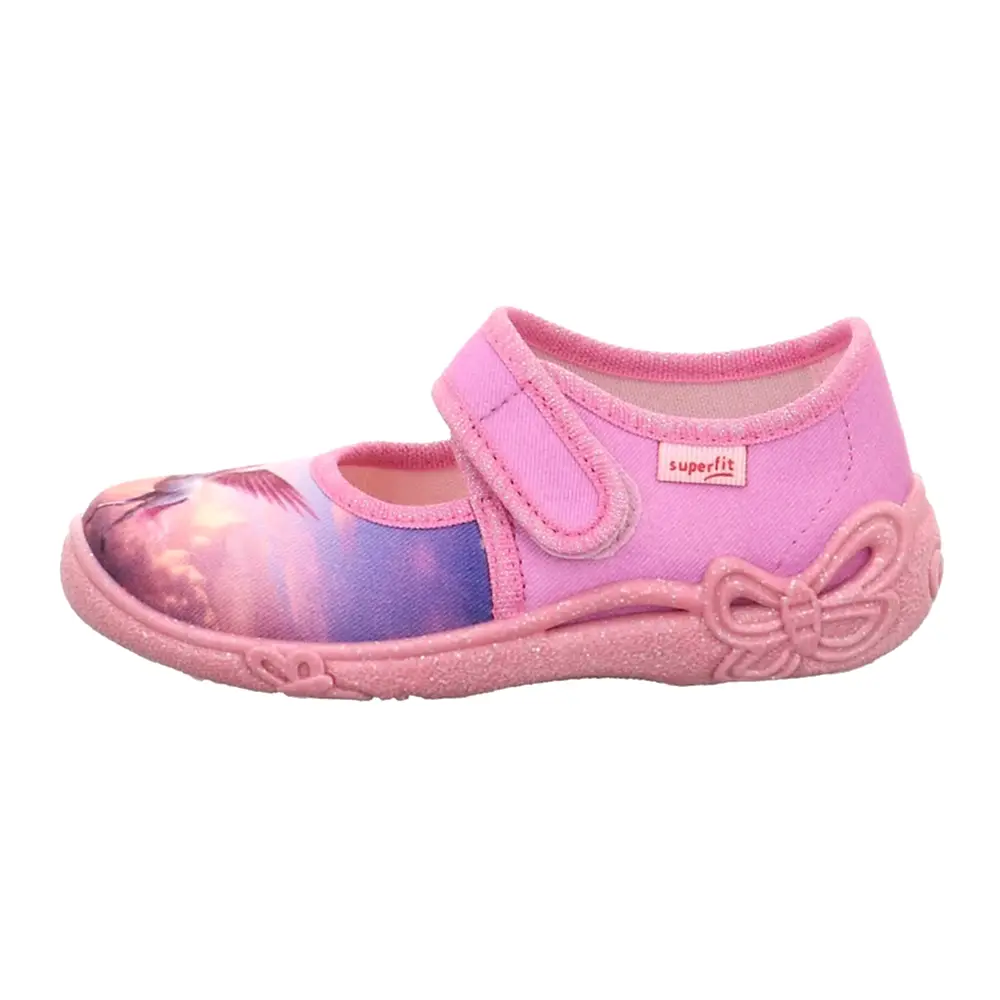 SuperFit Belinda Kışlık Kız Çocuk Ev Ayakkabısı Pembe