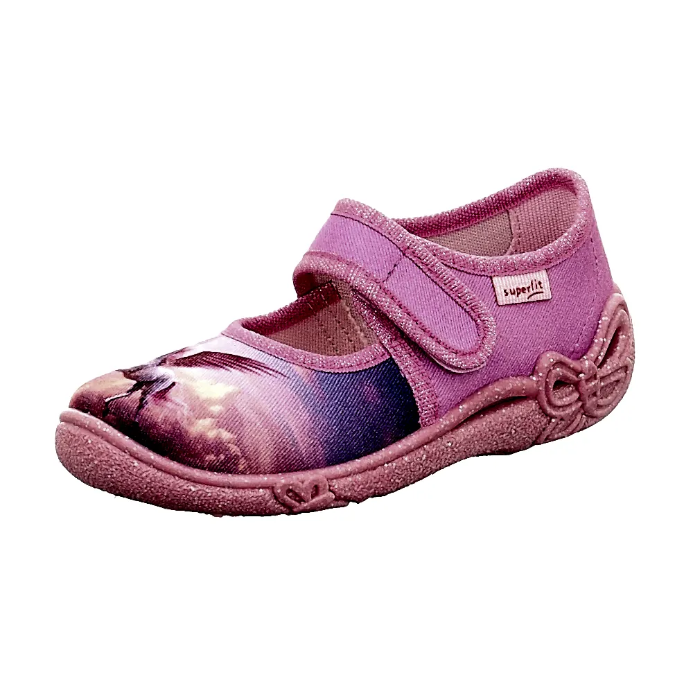 SuperFit Belinda Kışlık Kız Çocuk Ev Ayakkabısı Pembe
