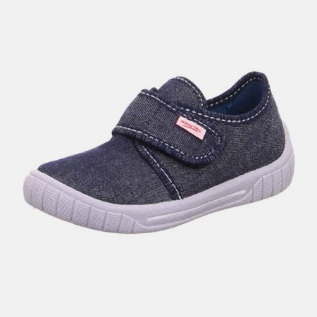 SuperFit Kışlık Erkek Çocuk Ev Ayakkabısı Mavi