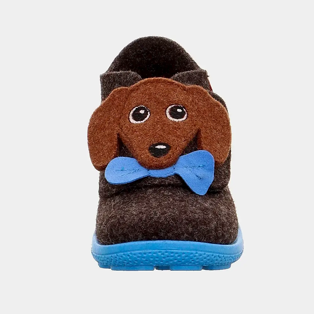 SuperFit Kışlık Happy Erkek Çocuk Ev Ayakkabısı Gri