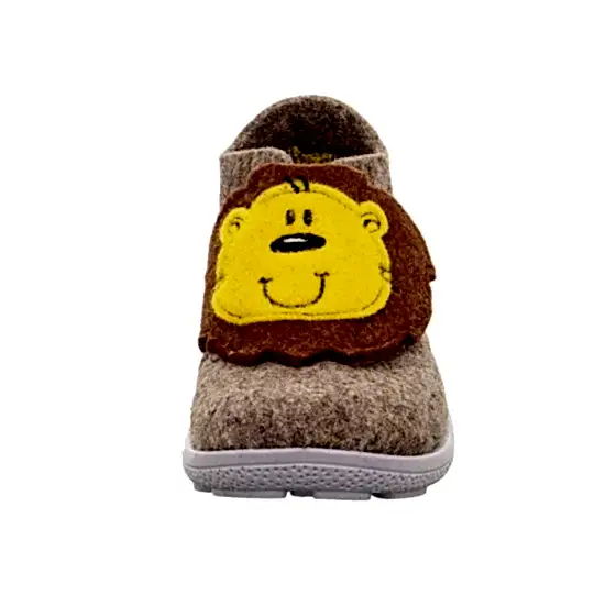 SuperFit Kışlık Happy Octi Erkek Ev Ayakkabısı Kahverengi