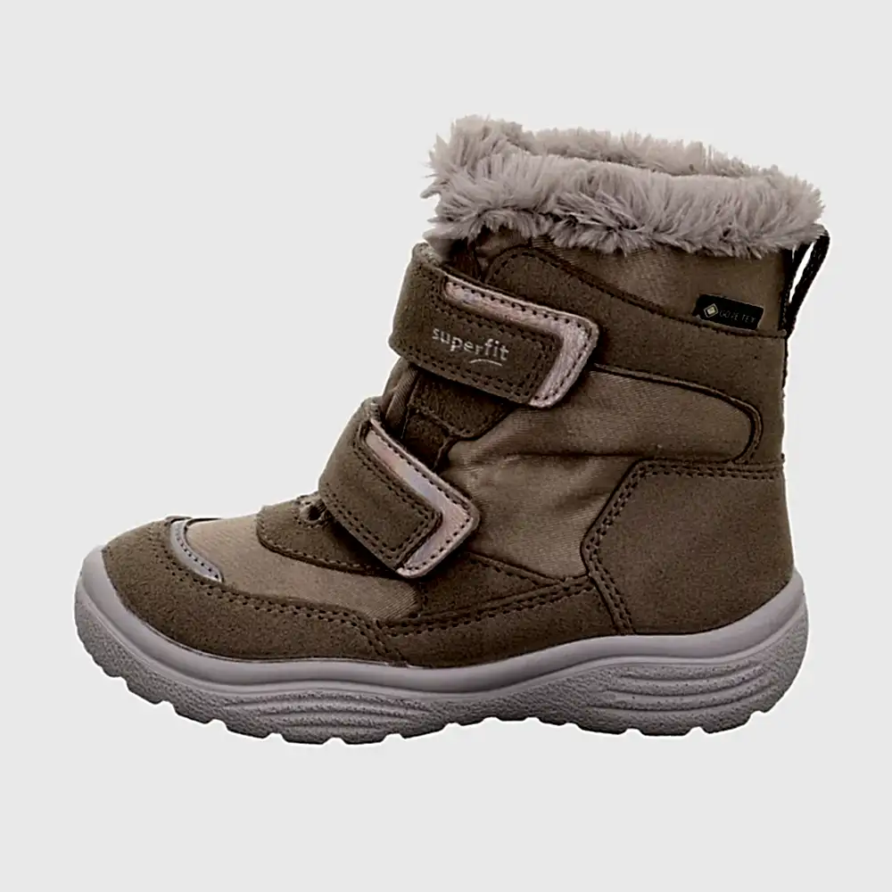 SuperFit Kışlık Kız Crystal Goretex Bot Bej
