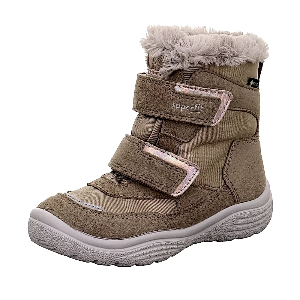 SuperFit Kışlık Kız Crystal Goretex Bot Bej