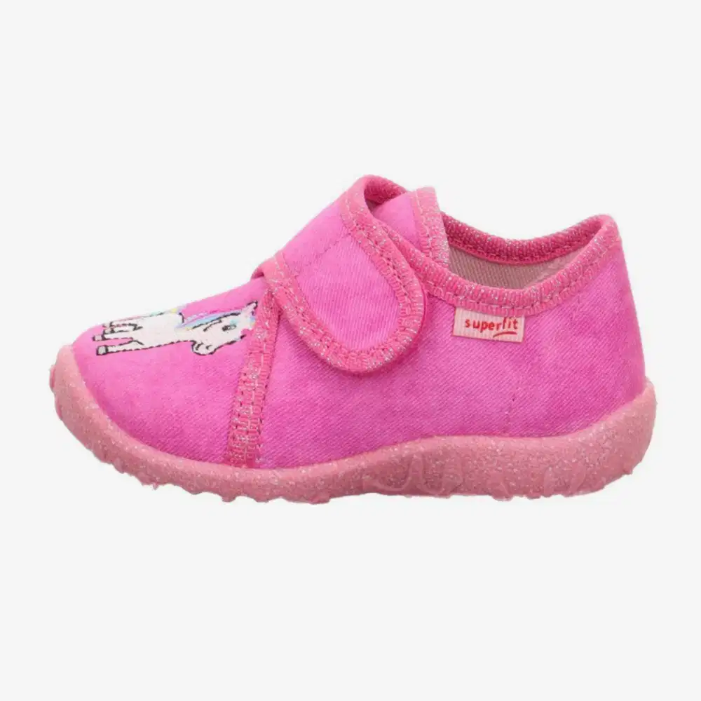 SuperFit Kışlık Spotty Kız Çocuk Ev Ayakkabısı Pembe