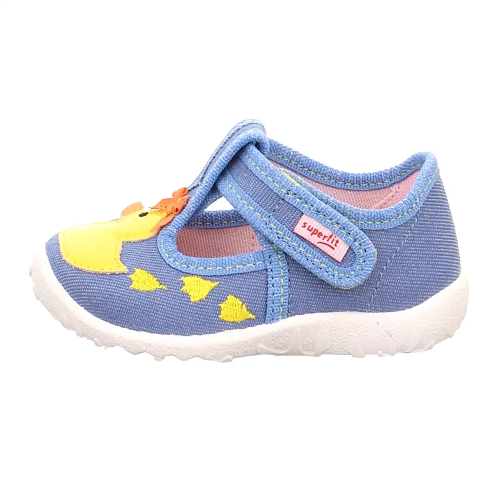 SuperFit Yazlık Kız Çocuk Ev Ayakkabısı Mavi