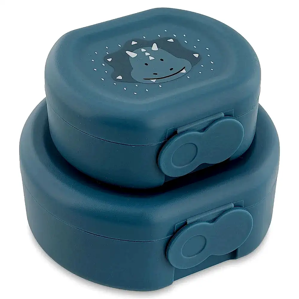 Trixie Mr.Triceratops 2'li Klipsli Atıştırmalık Kutusu