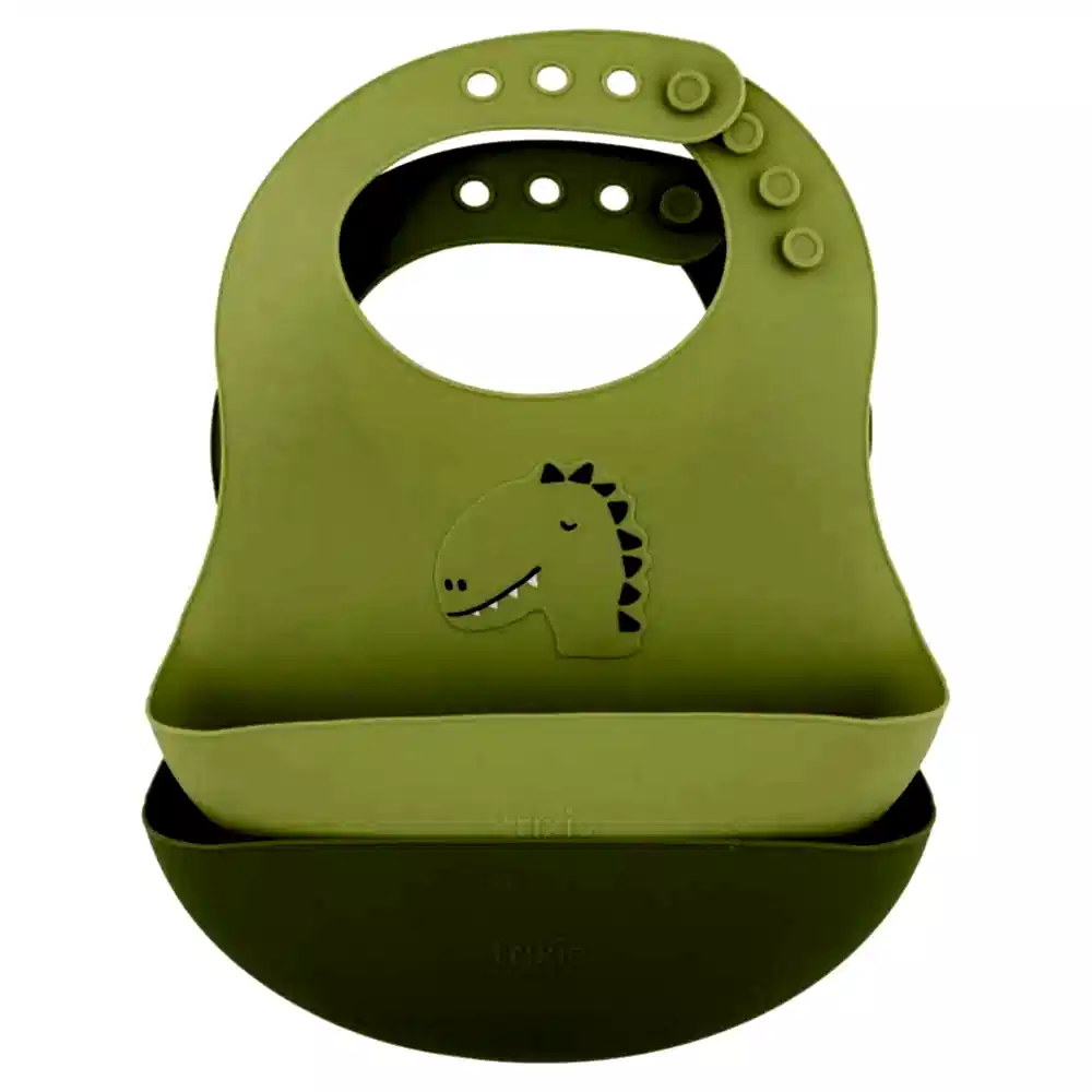 Trixie Silikon 2'li Su Geçirmez Önlük- Mr. Dino