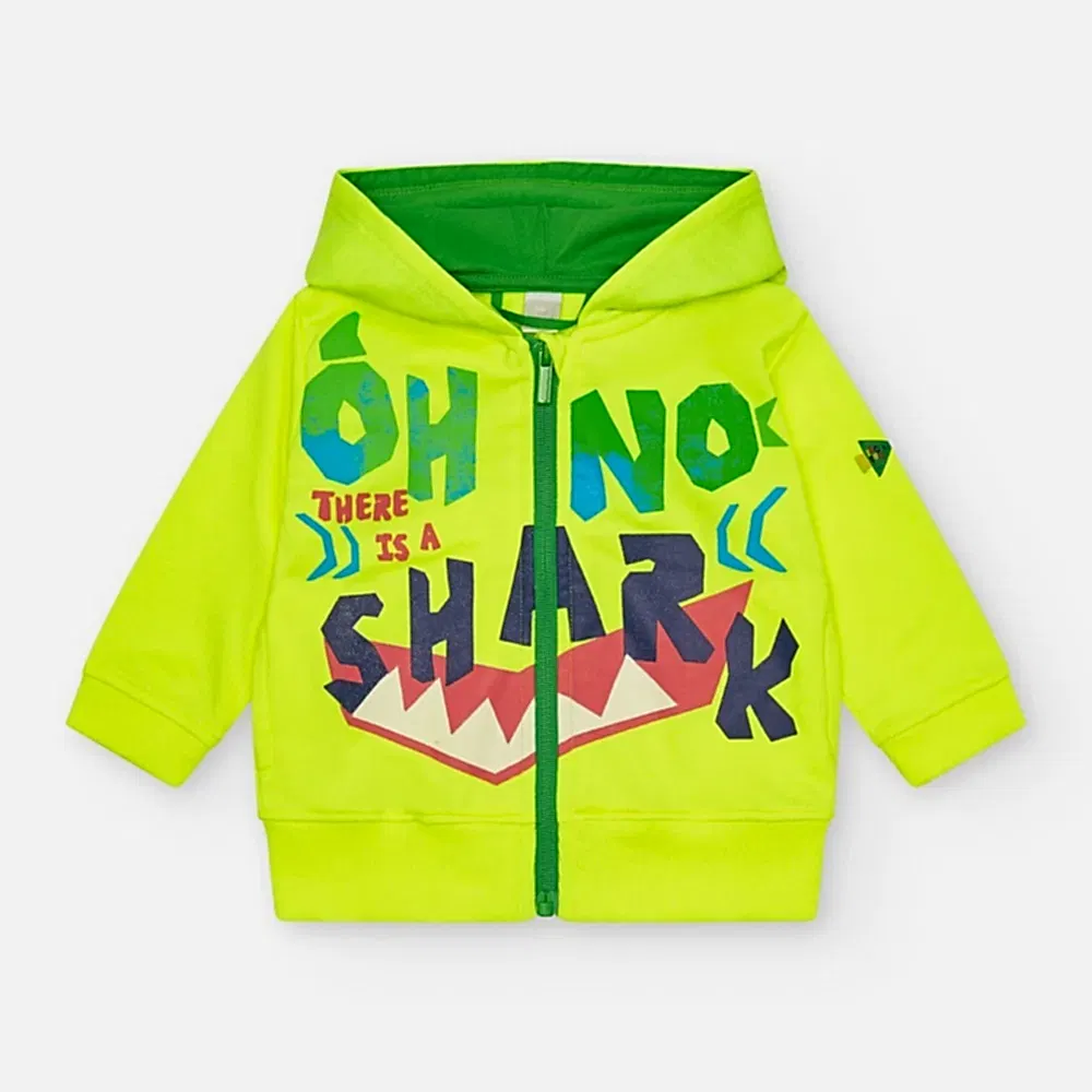 Tuc Tuc  Erkek Çocuk Fermuarlı S-shirt Ceket Yeşil