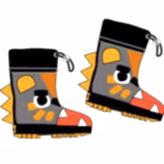 Tuc Tuc  Erkek Çocuk Yağmur Çizmesi Siyah