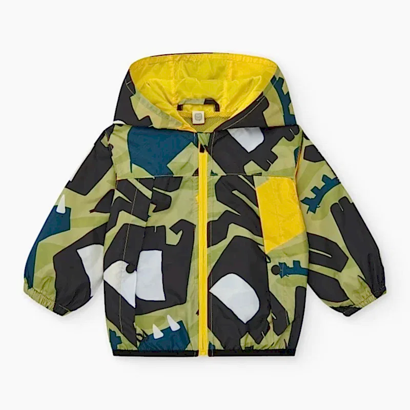 Tuc Tuc Erkek Çocuk Yağmurluk Yeşil