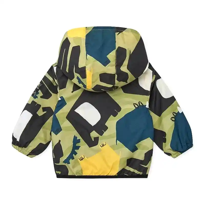 Tuc Tuc Erkek Çocuk Yağmurluk Yeşil