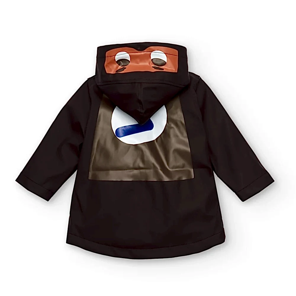 Tuc Tuc Erkek Polarlı Yağmurluk Kahverengi