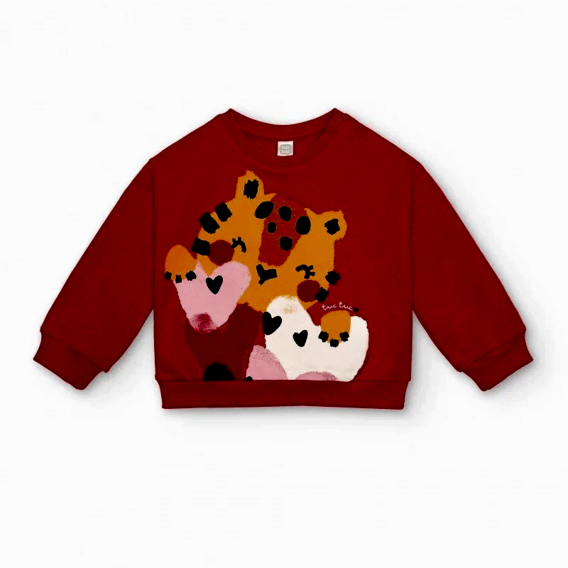 Tuc Tuc Kışlık Kız Çocuk Sweat Turuncu