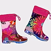 Tuc Tuc Kız Çocuk Yağmur Çizmesi Pembe