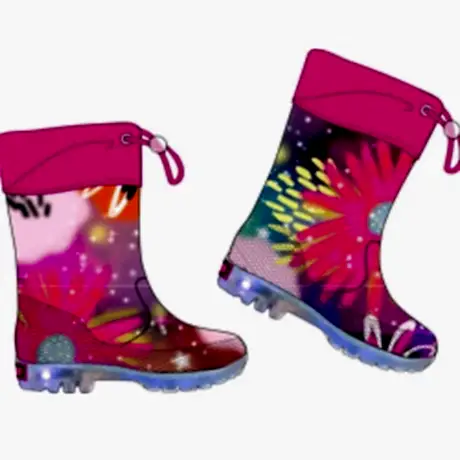 Tuc Tuc Kız Çocuk Yağmur Çizmesi Pembe