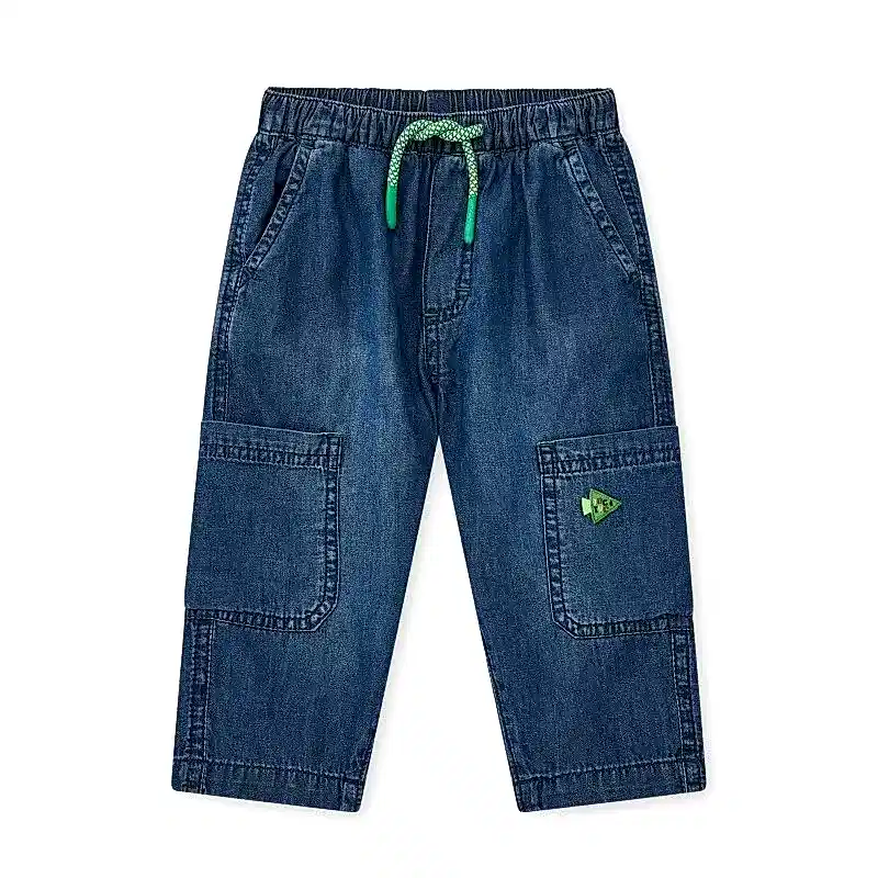 Tuc Tuc Yazlık Erkek Çocuk Pantolon Mavi