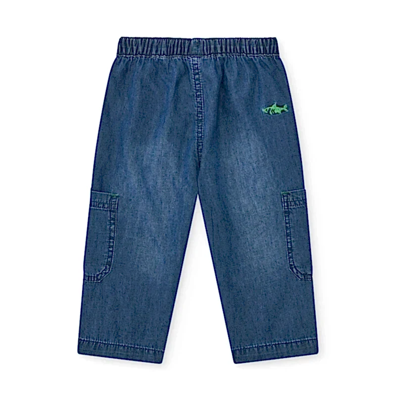 Tuc Tuc Yazlık Erkek Çocuk Pantolon Mavi