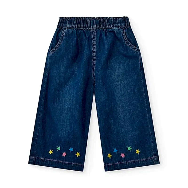 Tuc Tuc Yazlık Kız Çocuk Pantolon Mavi