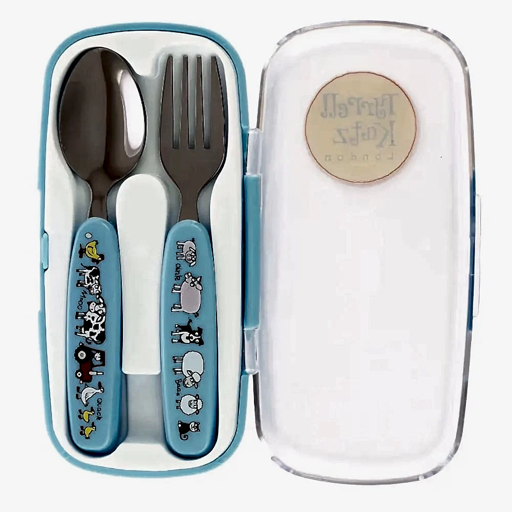 Tyrrell Katz Kutulu Çatal Kaşık Seti Farmyard