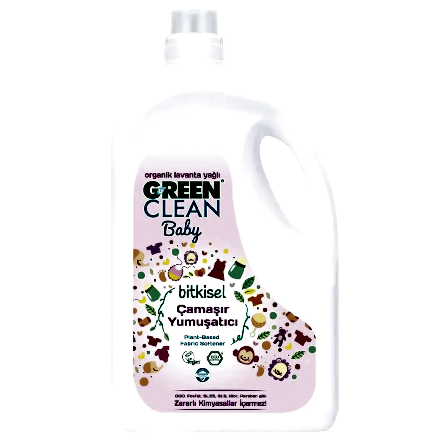 U Green Clean Bebek Bitkisel Çamaşır Yumuşatıcı 2750 ml