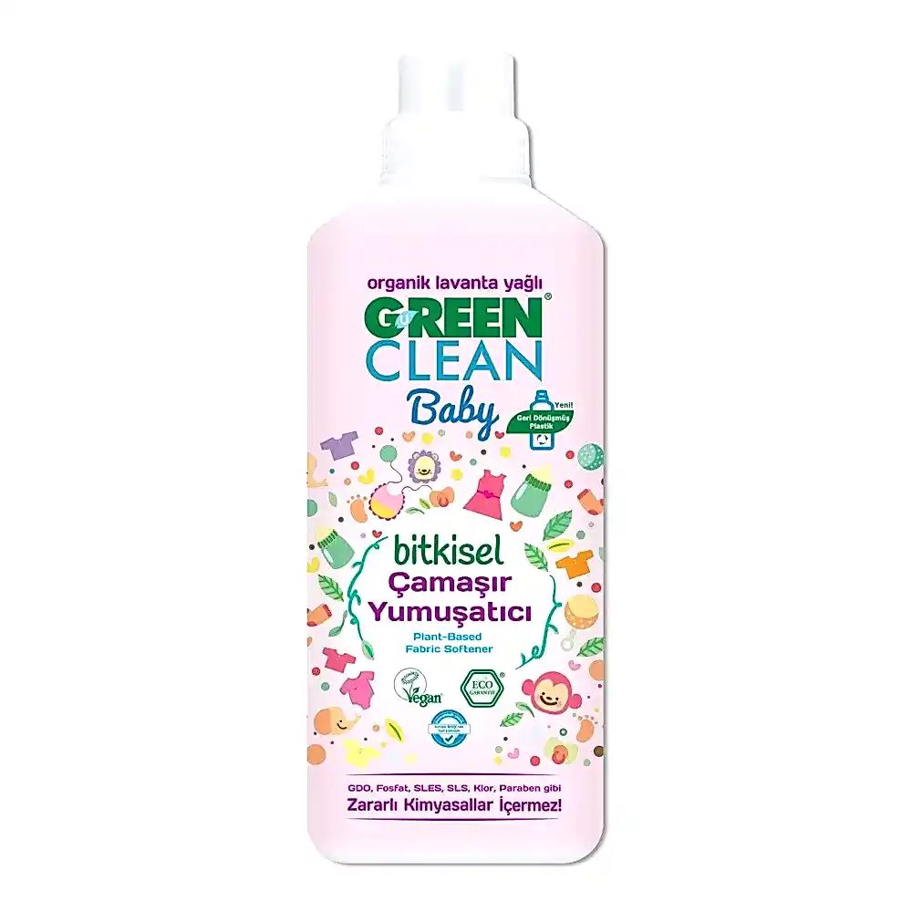 U Green Clean Bebek Bitkisel Çamaşır Yumuşatıcısı 1000 ml