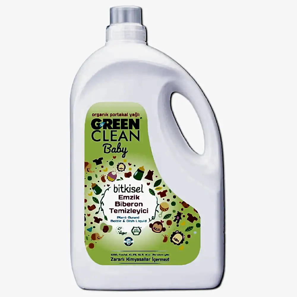 U Green Clean Bebek Bitkisel Emzik Biberon Temizleyici 2750 ml