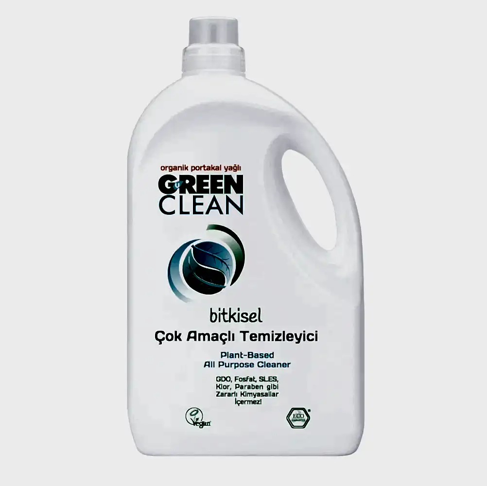 U Green Clean Organik Portakal Yağlı Bitkisel Çok Amaçlı Temizleyici 2750 ml