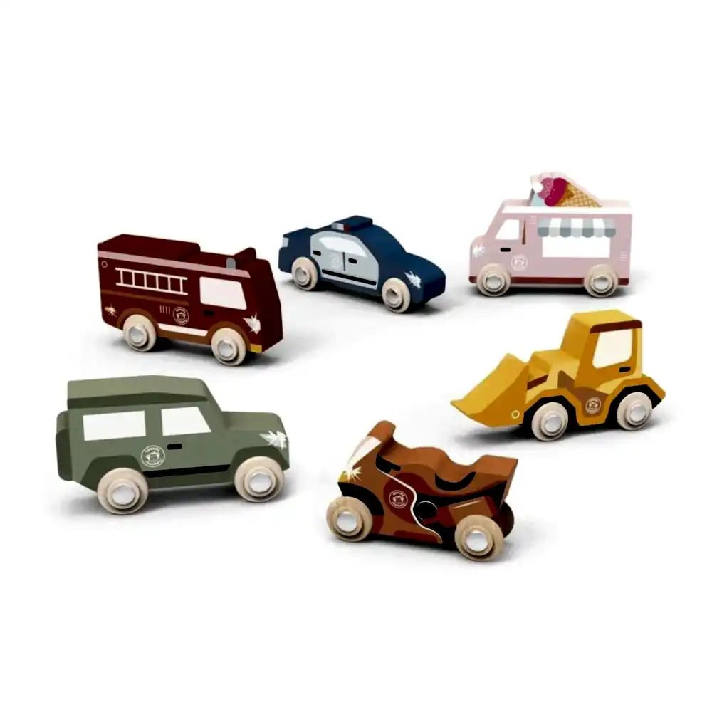 Speedy Monkey Hizmet Araçları Oyun Seti 12 li