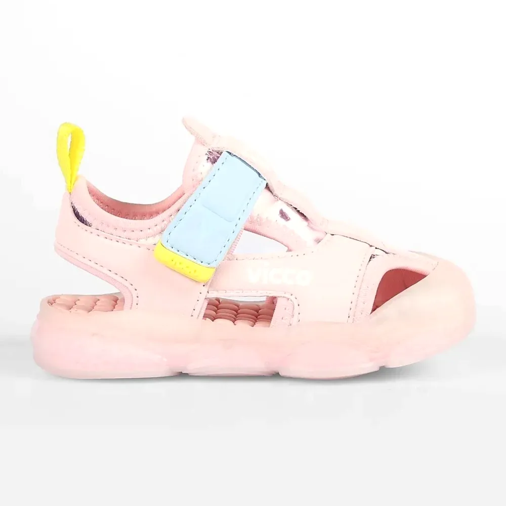 Vicco Live Işıklı Kız Çocuk Sandalet Pembe