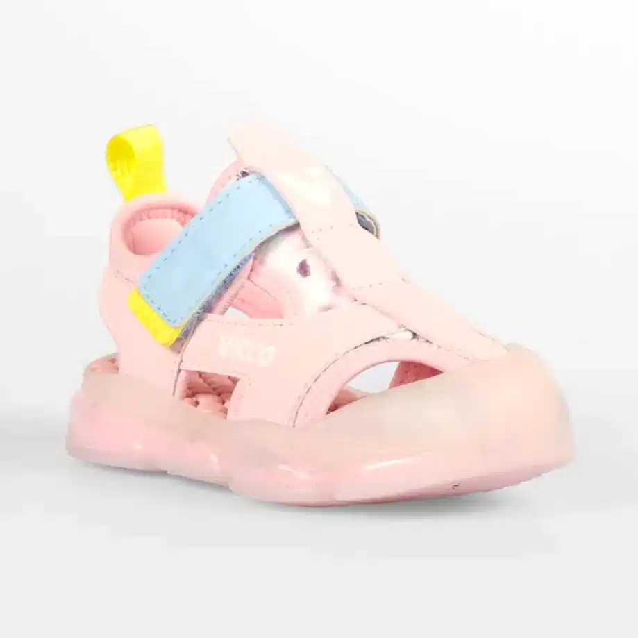 Vicco Live Işıklı Kız Çocuk Sandalet Pembe