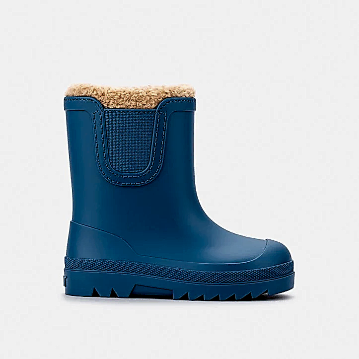 Igor Kürklü Çocuk Yağmur Botu Veerona Borrego - Azul Blue Mavi