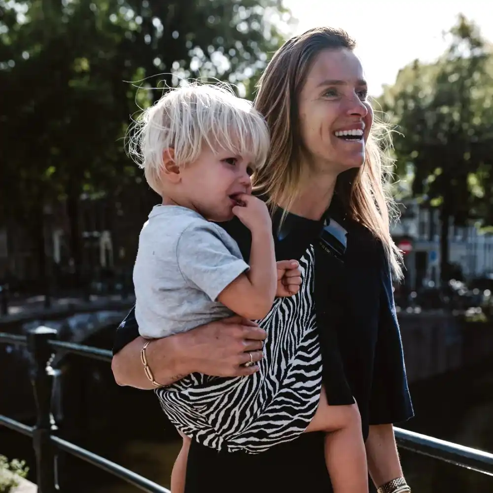 Wildride Carrier Çocuk Taşıyıcı - Siyah Zebra