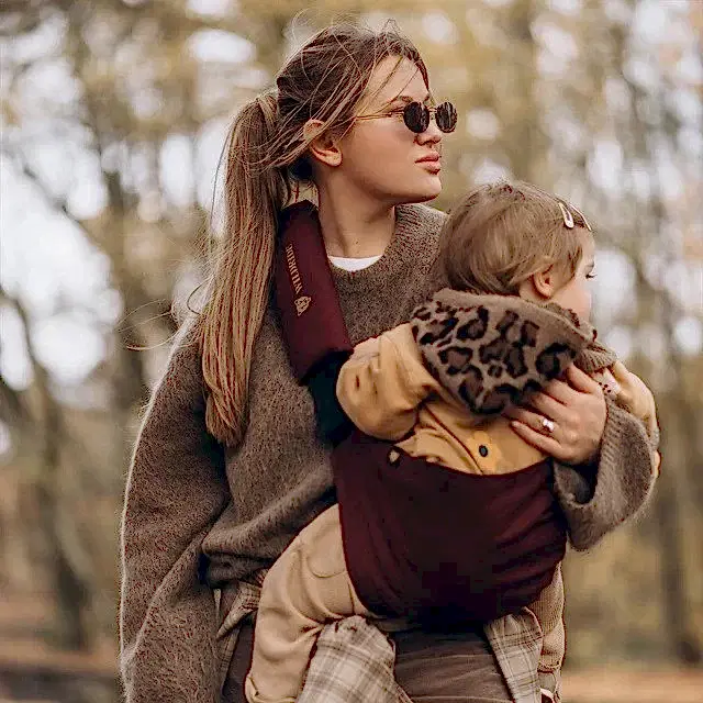 Wildride Merlot Çocuk Taşıyıcı -  Bordo