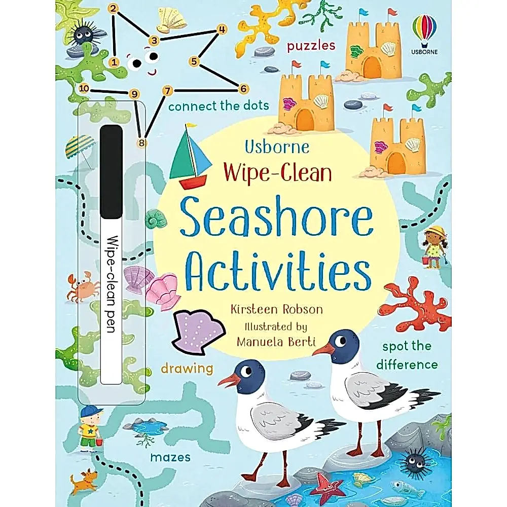 Wipe-Clean: Seashore Activities