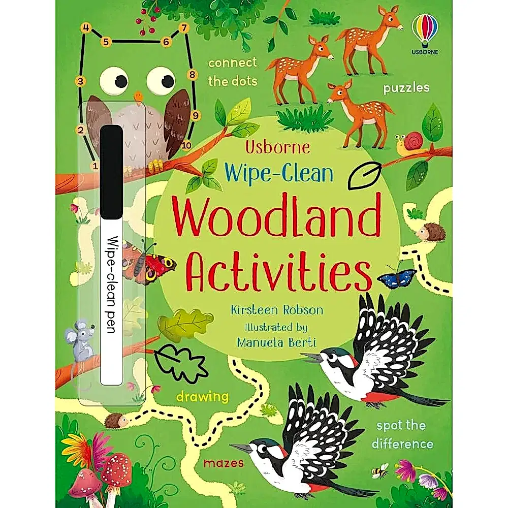 Wipe-Clean: Woodland Activities
