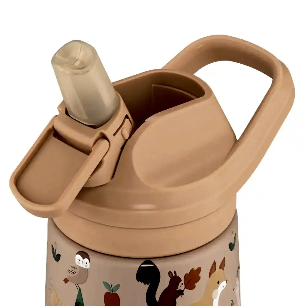 Cool Bottles Paslanmaz Çelik Suluk - The Kids Bottle Woodland Buddies 350 ml - Görsel 2